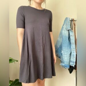 Classic Gray Women's Swing Dress